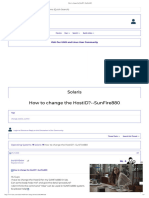 How To Change The HostID - SunFire880