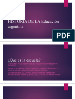 Clase HISTORIA de LA Educacion Argentina 1