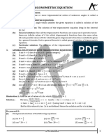 Sheet - 01 - Trigonometric Equations