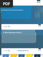 WBS Management Advancement Programme 2023