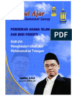 Modul Ajar Menghindari Ghibah