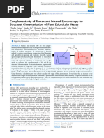 Complementarity of Raman and Infrared Spectros