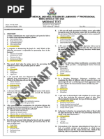 Foundation & Blood Module A1 2