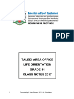 Taledi Class Notes Grade 11 2017