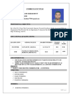 CV of PRAVSH - CVN