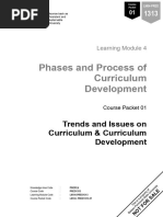 Module On Trends and Issues On Curriculum and Curriculum Development