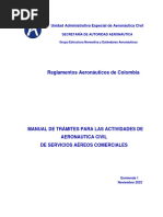 1 - Manual de Trámites para Las Actividades de Aeronautica Civil-Serv. Aéreos - Comerciales