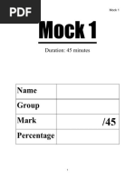 Mock 1