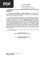 ACREDITAMIENTO TRIBUNAL ADMINISTRATIVO Formato