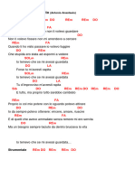 05 - Tutto Sarebbe Cambiato - Chords