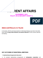 Current Affairs (P 1)