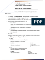 IT1100 IWT - Labsheet 03