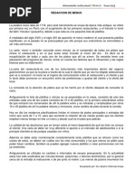 Tema 3B. Redacción de Carta Menú