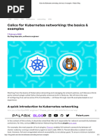 Calico For Kubernetes Networking - The Basics & Examples - Palark - Blog