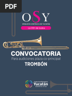 Convocatoria Co Principal Trombon