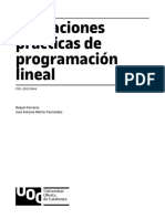 Tema 1.1 - Aplicaciones Prácticas de Programación Lineal