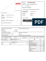 Notas de Crédito