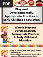 W1 What Is Play and Developmentally Appropriate Practices in Early Childhood Education