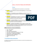 Chap 1 - Les Canaux, Circuits Et Réseaux de Distribution