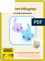 No Sew Stingray Amigurumi Crochet Pattern