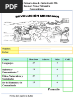 Examen Primer Trimestre