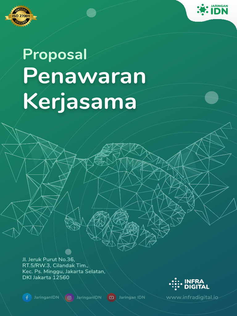 Contoh Proposal Penawaran Kerjasama Dari PorDi | PDF