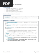 1.6 Experimental Design Notes MAT 1260