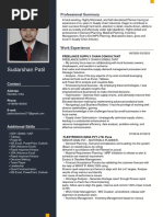 Sudarshan Patil CV