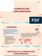 Lactancia Materna y Alimentación Complementaria