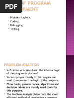 Problem Analysis