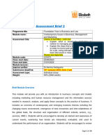 Assessment Brief 2 CIBMM