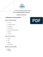 GST 111 Communication in English 1