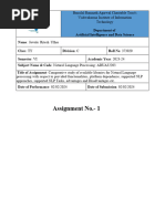 NLP Assignment-1