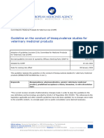 Guideline Conduct Bioequivalence Studies Veterinary Medicinal Products Revision 4 - en