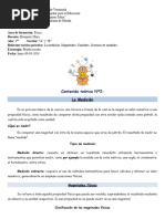 Tema 2 - La Medición - Física - 1er Año