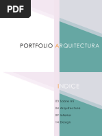 Portfolio Arquitectura