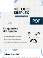 Método Simplex