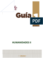 Guía de Estudio Primer Parcial - Humanidades II