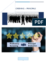 Proficiency Screening Presentation 