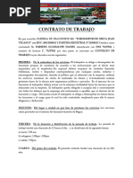 Contrato de Secretaria Carro