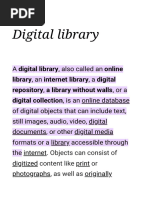 Digital Library - Wikipedia