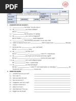 Practcice Simple Present T I and You