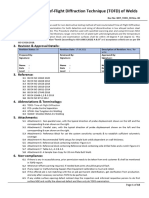 TOFD Sample Procedure