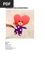 TATA BT21 Free Crochet Pattern