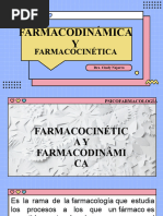 Farmacocinetica y Farmacodinamica Clase 4