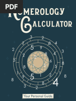 Numerology Calculator