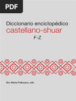 Diccionario Castellano Shuar F-Z Interactivo