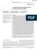 Clinical Anatomy - 2023 - Koliarakis - Spinal Accessory Nerve Anatomy in The Posterior Cervical Triangle A Systematic