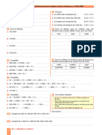 Écriture Et Décomposition Des Nombres Entiers Inférieurs À 1 000 000 Cm1