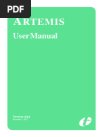 Artemis User v8p4